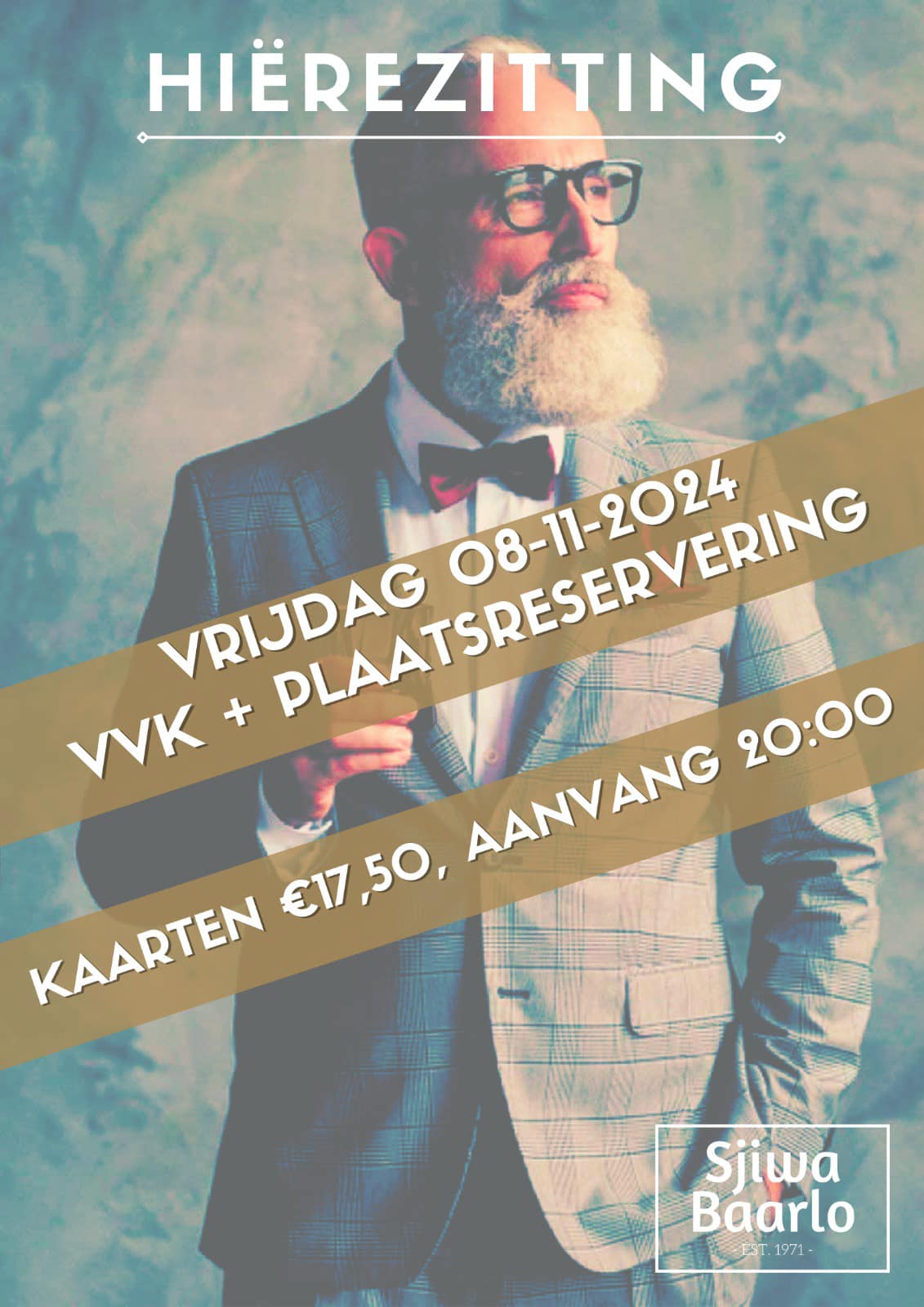 HIËREZITTING 🍻 - Voorverkoop